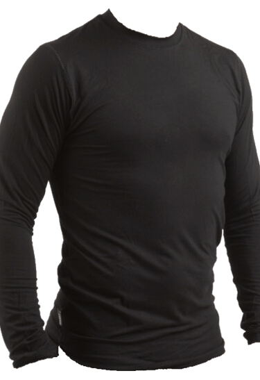 a man wearing a black shirt and a black shirt